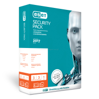 Eset Security Pack - Kompletna ochrona dla 3 komputerów i 3 smartfonów na okres 1 roku